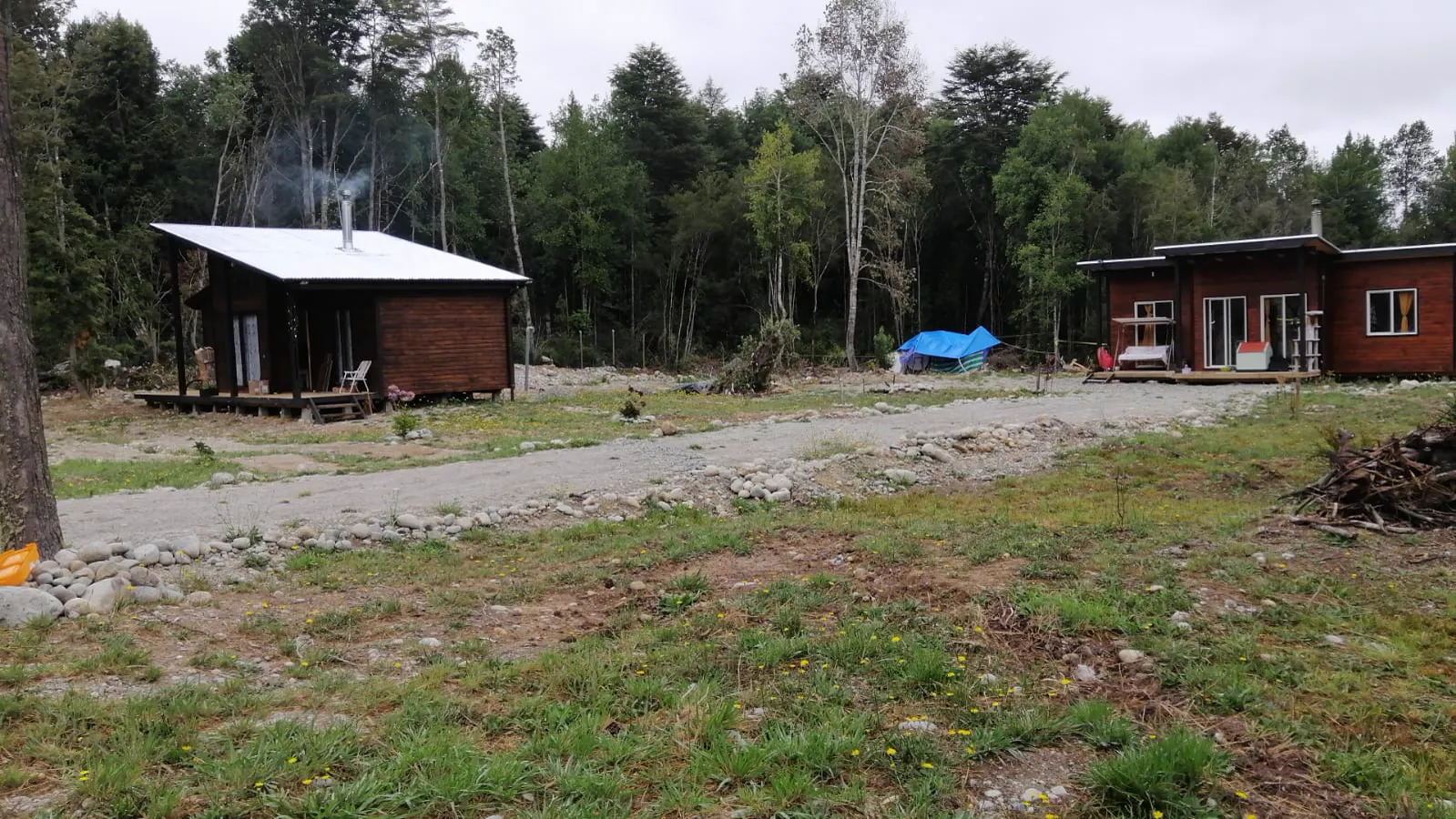 Vista del terreno de 5.000 m² en Puerto Varas